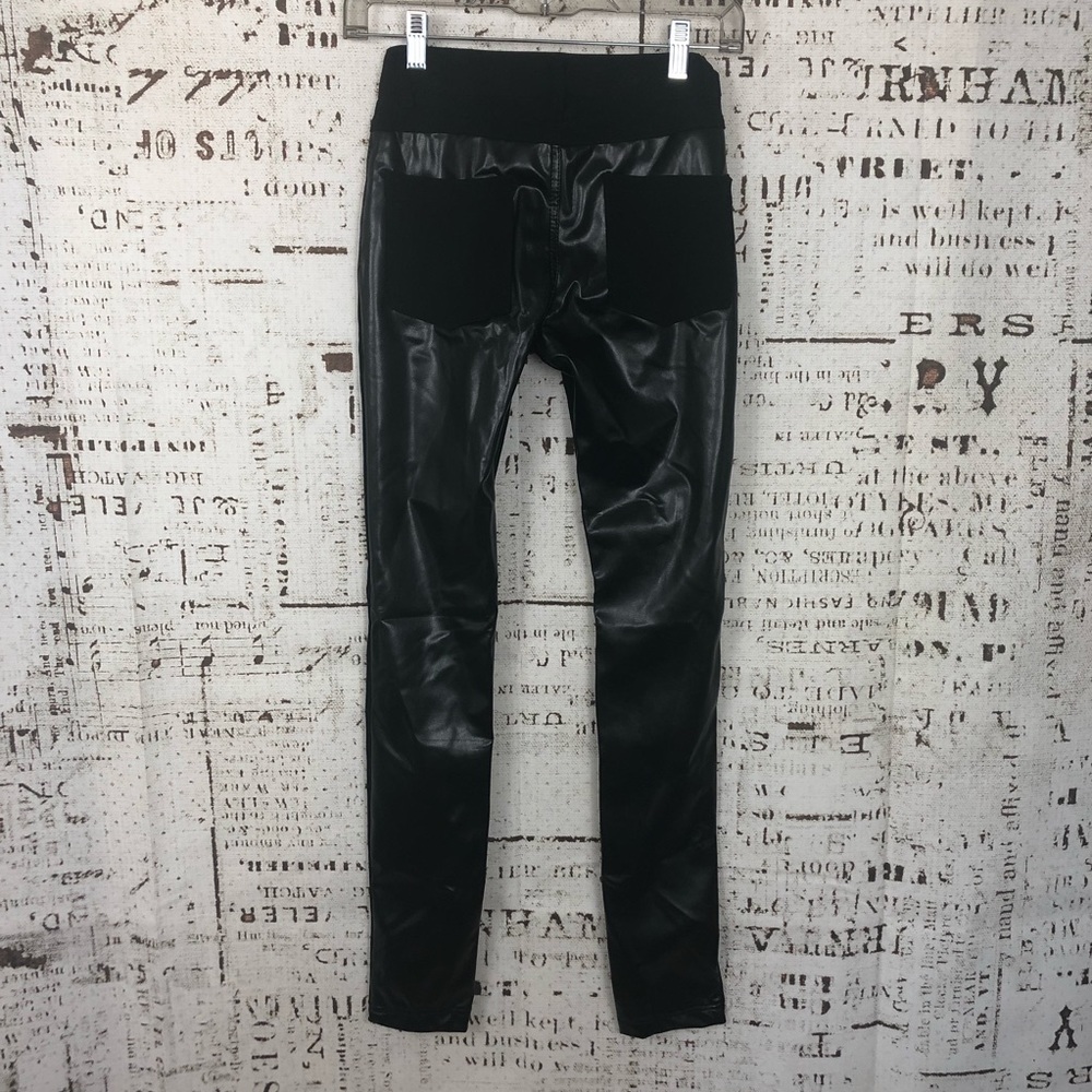 Seven7 Jeans Polyurethane Leggings